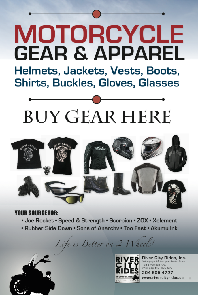 Motorcycle Gear Poster for World of Wheels