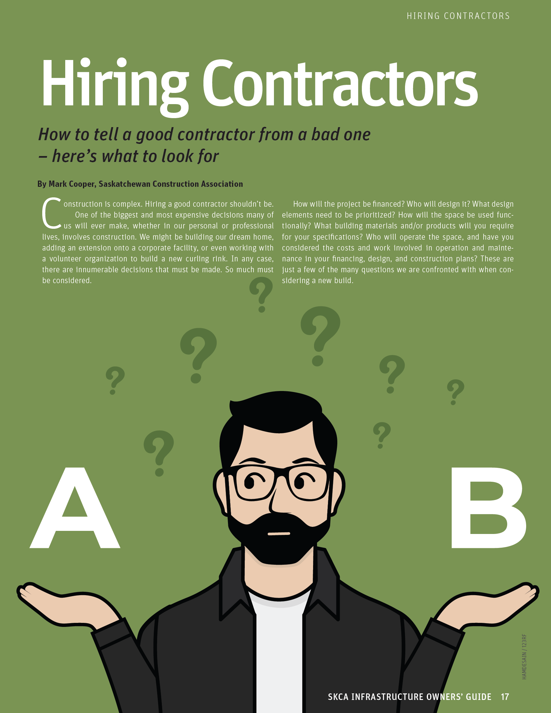Hiring Contractors Article Layout