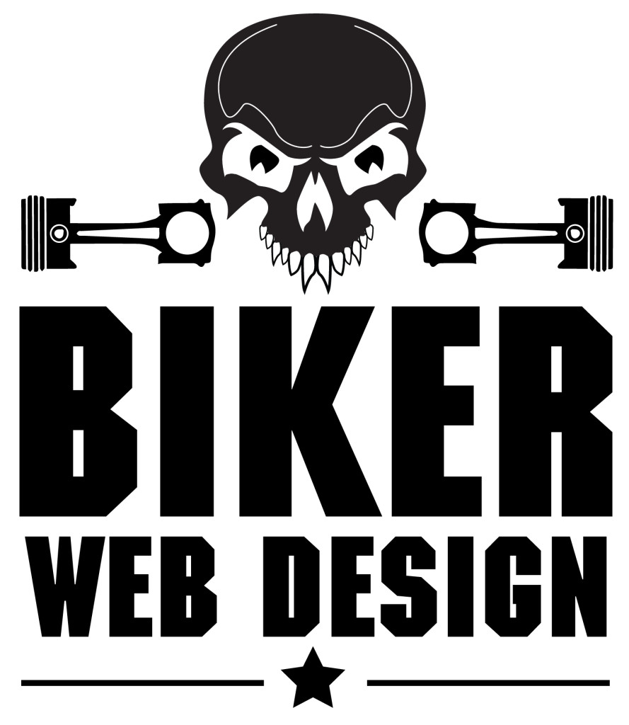 Biker Web Design Logo